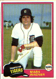 1981 Topps Baseball Cards      358     Mark Wagner